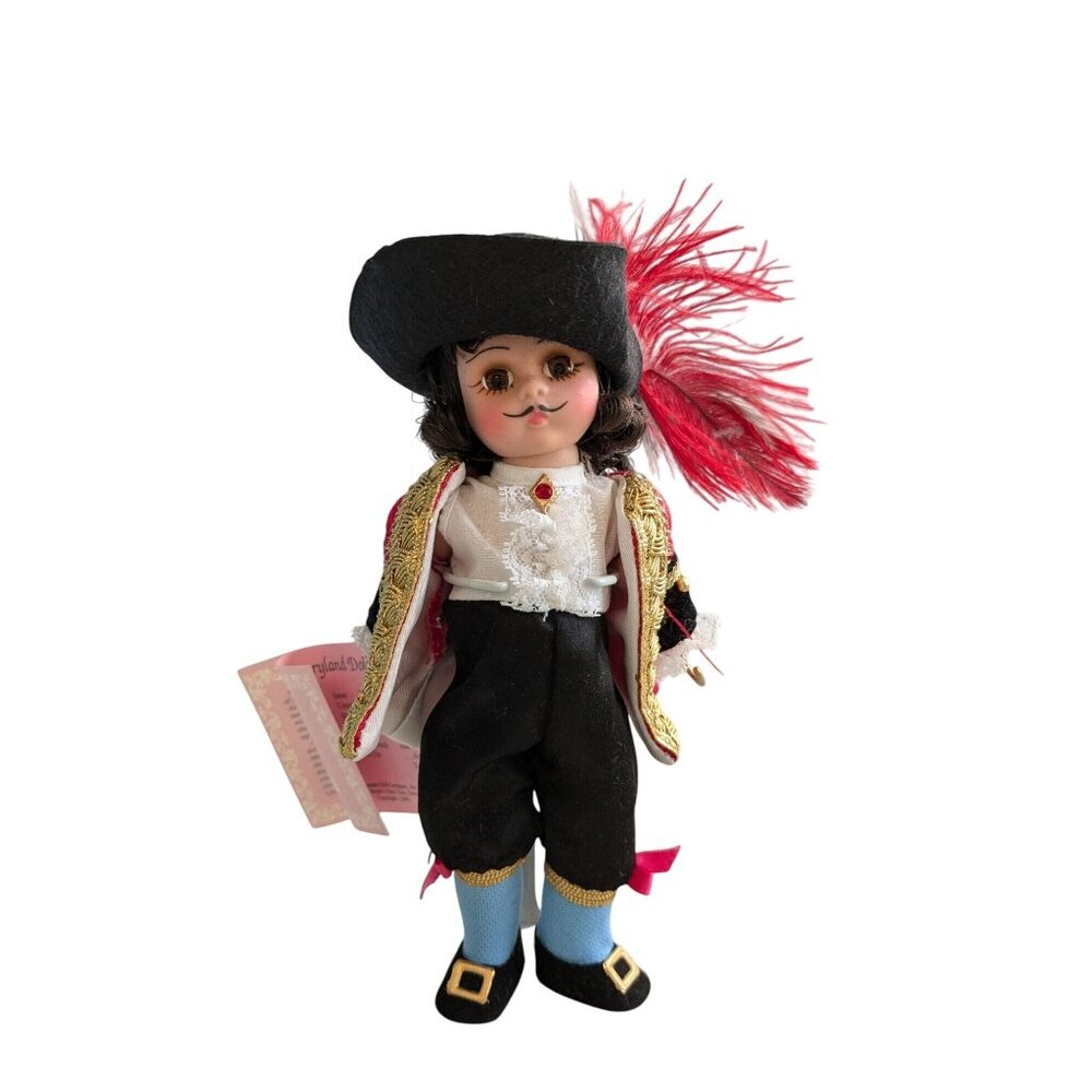 Madame Alexander Captain Hook Storyland Doll 8-Inch, copyright 1998 In Original